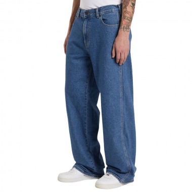 DICKIES 958 BAGGY STRAIGHT WORK JEANS CLASSIC BLUE