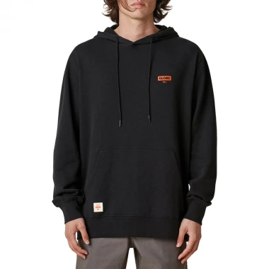 GLOBE LIVING LOW VELOCITY HOODIE BLACK/RED