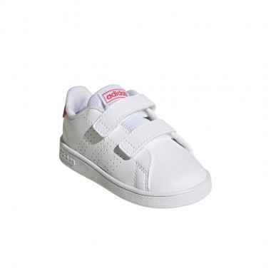 ADIDAS ADVANTAGE HOOK-AND-LOOP INF SHOES FTWWHT/REAPNK/CBLACK