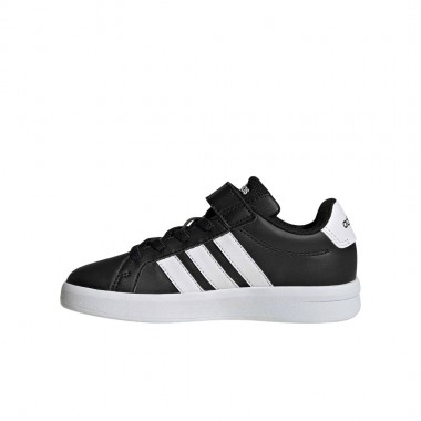 ADIDAS GRAND COURT 3.0 K SHOES CBLACK/FTWWHT/FTWWHT