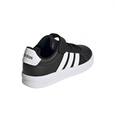ADIDAS GRAND COURT 3.0 K SHOES CBLACK/FTWWHT/FTWWHT