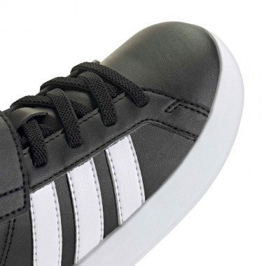 ADIDAS GRAND COURT 3.0 K SHOES CBLACK/FTWWHT/FTWWHT