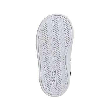 ADIDAS GRAND COURT 3.0 INF SHOES CBLACK/FTWWHT/FTWWHT