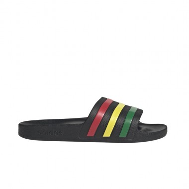 ADIDAS ADILETTE AQUA SLIDES CBLACK/GREEN/PURRUB