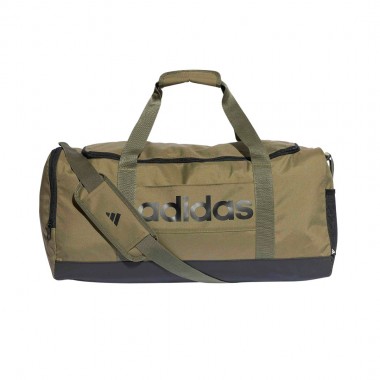 ADIDAS LINEAR DUFFEL BAG MEDIUM OLISTR/BLACK