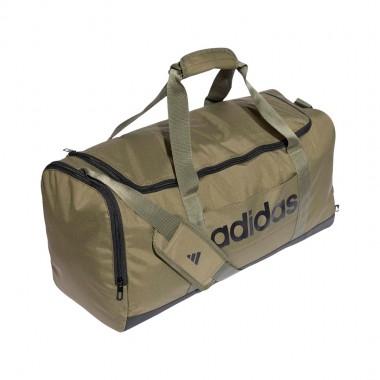 ADIDAS LINEAR DUFFEL BAG MEDIUM OLISTR/BLACK