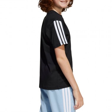 ADIDAS ESSENTIALS 3S K TEE BLACK/WHITE