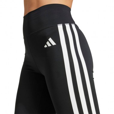 ADIDAS OPTIME ESSENTIALS 3-STRIPE W FLARED LEGGINGS BLK/WHITE
