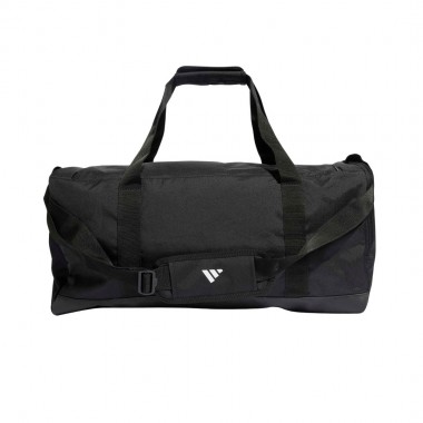 ADIDAS LINEAR DUFFEL BAG MEDIUM BLACK/BLACK/WHITE