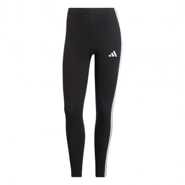 ADIDAS ESSENTIALS 3-STRIPE W COTTON LEGGINGS BLACK/WHITE