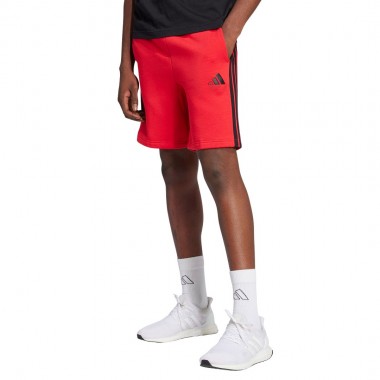 ADIDAS ESSENTIALS 3-STRIPE SHORTS PURRUB/BLACK