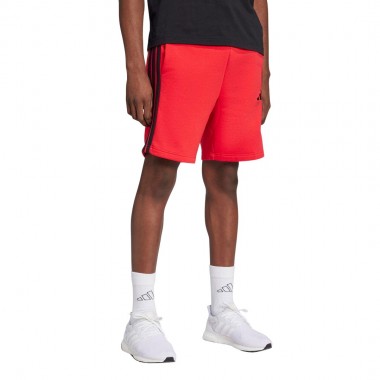 ADIDAS ESSENTIALS 3-STRIPE SHORTS PURRUB/BLACK