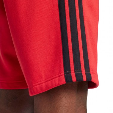 ADIDAS ESSENTIALS 3-STRIPE SHORTS PURRUB/BLACK