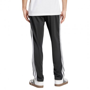 ADIDAS 3-STRIPE TRICOT OPEN HEM TRACK PANTS BLACK