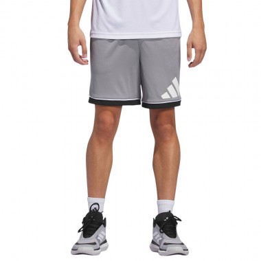 ADIDAS BASKETBALL BADGE OF SPORT SHORTS GRETHR/BLACK