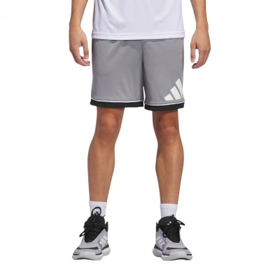 ADIDAS BASKETBALL BADGE OF SPORT SHORTS GRETHR/BLACK