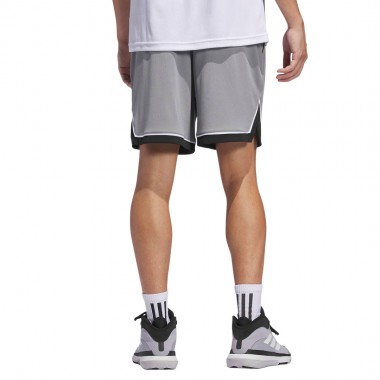 ADIDAS BASKETBALL BADGE OF SPORT SHORTS GRETHR/BLACK