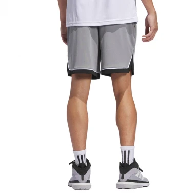 ADIDAS BASKETBALL BADGE OF SPORT SHORTS GRETHR/BLACK