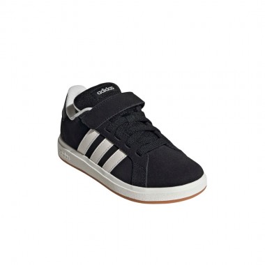 ADIDAS GRAND COURT 00S K SHOES CBLACK/OWHITE/GUM10