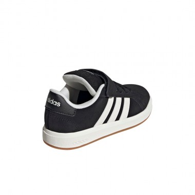 ADIDAS GRAND COURT 00S K SHOES CBLACK/OWHITE/GUM10