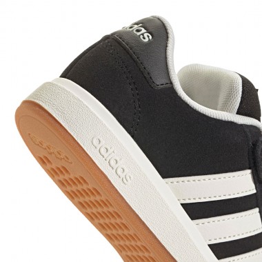 ADIDAS GRAND COURT 00S K SHOES CBLACK/OWHITE/GUM10