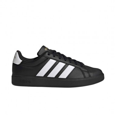 ADIDAS STREETTALK SHOES CBLACK/FTWWHT/MAGOLD