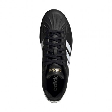 ADIDAS STREETTALK SHOES CBLACK/FTWWHT/MAGOLD