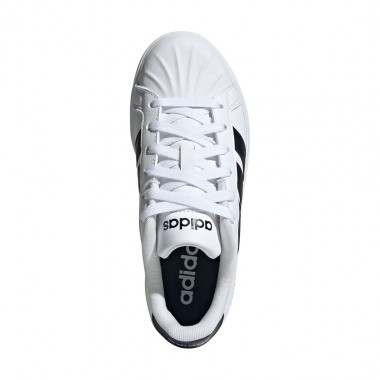 ADIDAS STREETTALK K SHOES FTWWHT/CBLACK/CBLACK