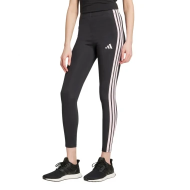 ADIDAS ESSENTIALS 3-STRIPE W COTTON LEGGINGS BLACK/CLPINK