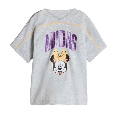 ADIDAS X DISNEY MINNIE MOUSE K T-SHIRT/SHORTS SET LGRE/SEICTA