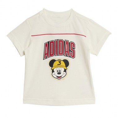 ADIDAS X DISNEY MICKEY MOUSE K T-SHIRT OWHITE/PURRUB