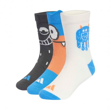ADIDAS TIRO NSTER K SOCKS 3P RAYBLU/GRESIX/OWHITE