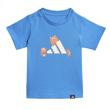 ADIDAS TIRO MONSTER GRAPHIC K T-SHIRT RAYBLU