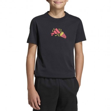 ADIDAS FOOD PACK GRAPHIC K T-SHIRT BLACK
