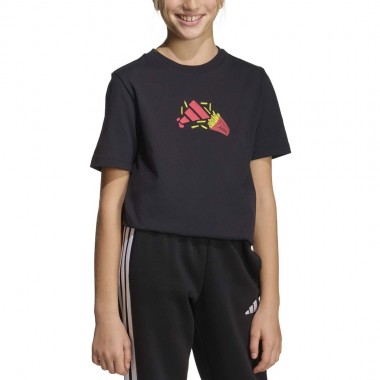 ADIDAS FOOD PACK GRAPHIC K T-SHIRT BLACK