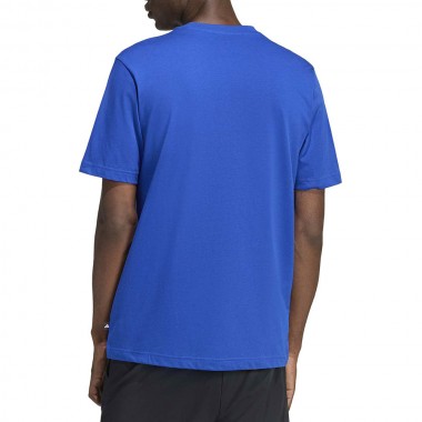 ADIDAS MINI EMBROIDERY SURFING GRAPHIC T-SHIRT ROYAL BLUE