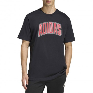 ADIDAS STADIUM COLLEGIATE GRAPHIC T-SHIRT BLACK