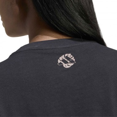 ADIDAS ANIMAL GRAPHIC W T-SHIRT BLACK