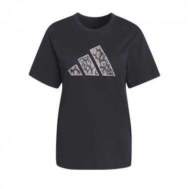 ADIDAS ANIMAL GRAPHIC W T-SHIRT BLACK