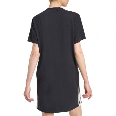 ADIDAS ESSENTIALS 3-STRIPE TEE DRESS BLACK/WHITE