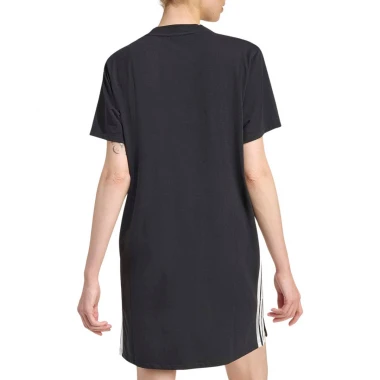 ADIDAS ESSENTIALS 3-STRIPE TEE DRESS BLACK/WHITE
