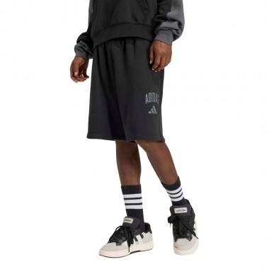 ADIDAS COLLEGIATE SHORTS BLACK/GRESIX