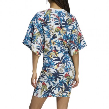 ADIDAS X FARM RIO DRESS TALC/STFAGO/SUPGRN