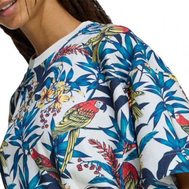 ADIDAS X FARM RIO DRESS TALC/STFAGO/SUPGRN