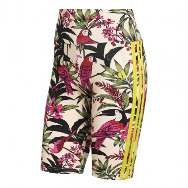 ADIDAS X FARM RIO W BIKE SHORTS CRLI/SELUFU/UNILIM