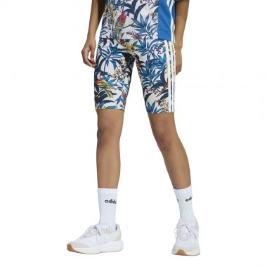 ADIDAS X FARM RIO W BIKE SHORTS TALC/STFAGO/CREWHT