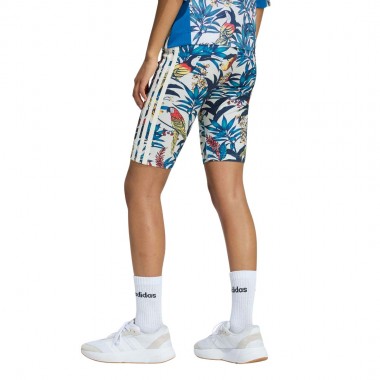 ADIDAS X FARM RIO W BIKE SHORTS TALC/STFAGO/CREWHT