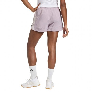 ADIDAS PACER WORKOUT WOVEN HIGH RISE W SHORTS PRLOFI/WHITE