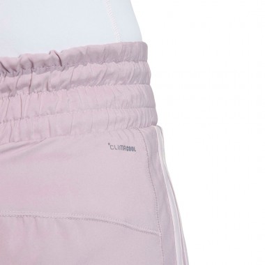 ADIDAS PACER WORKOUT WOVEN HIGH RISE W SHORTS PRLOFI/WHITE