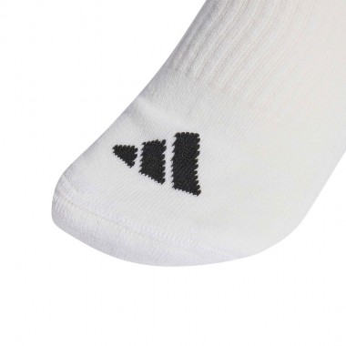 ADIDAS 3S ESSENTIALS CUSHIONED CREW SOCKS 6-PACK WHT/BLK/BLK